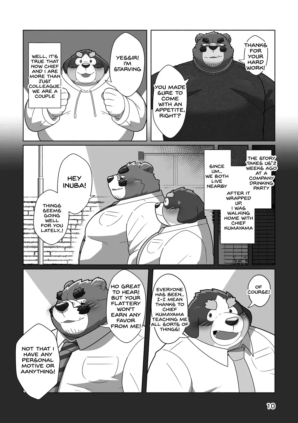 [omoWork (omo)] Koibito wa Kuma Buchou!? – My Lover is Mr. Bear the Chief!? [Eng] - Page 8