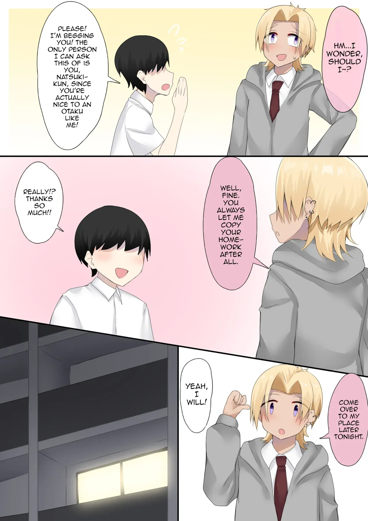 [Wanwan Bakufu (Kitajima Yuuki)] Otaku-kun no Tame nara Josou mo Suru! [English] [mysterymeat3] - Page 3