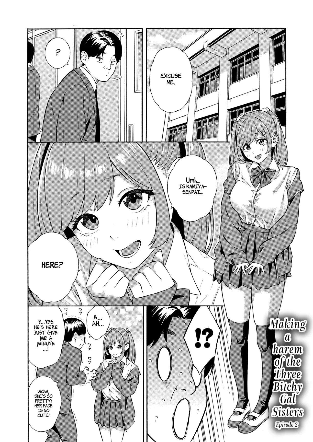 [Zonda] Bitch Gal Sanshimal Harem Sakusei Ch. 2 | Making a Harem of the Three Bitchy Gal Sisters - Episode 2 (Comic Mugen Tensei 2024-12) [English] [Comoop] [Digital] - Page 4