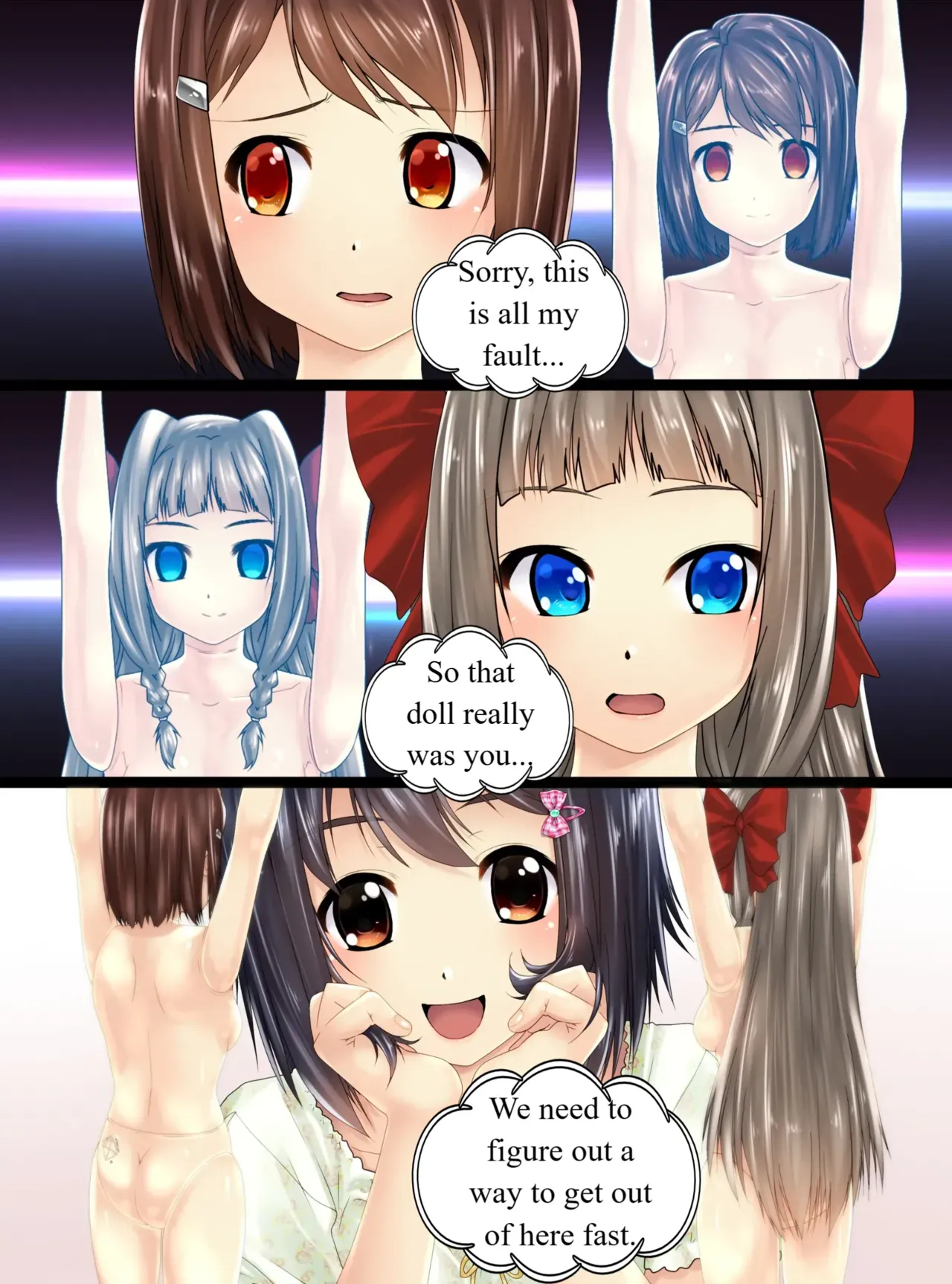 [Shinenkan (Shizuki Shuuya, Toki)]  Bishoujo-tachi ga Oningyou ni Natta You desu yo? | Beauties Are Turning Into Dolls, Aren’t They? [English] - Page 9