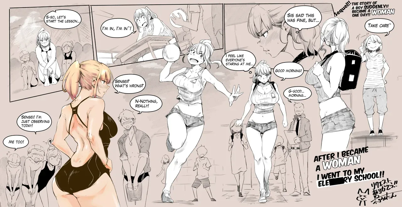[Poriuretan] Shounen ga Aru Hi Totsuzen Nyotaika Suru Hanashi | The Story of a Boy Suddenly Became a Woman One Day [Ongoing] - Page 3