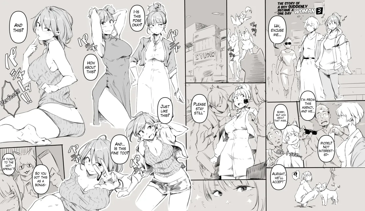 [Poriuretan] Shounen ga Aru Hi Totsuzen Nyotaika Suru Hanashi | The Story of a Boy Suddenly Became a Woman One Day [Ongoing] - Page 4