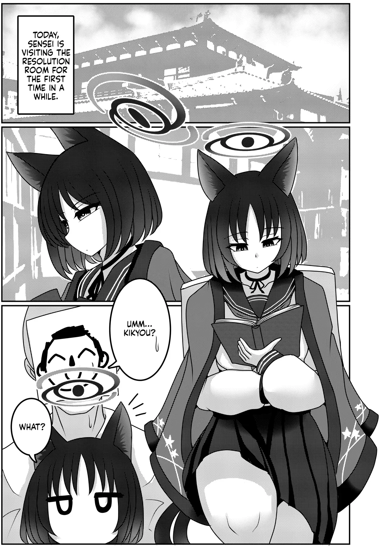 [Bouzen Meiden R (Anago)] Kiryuu Kikyou wa Haramitai | Kiryuu Kikyou's desire to get pregnant (Blue Archive) [English] [Digital] - Page 2