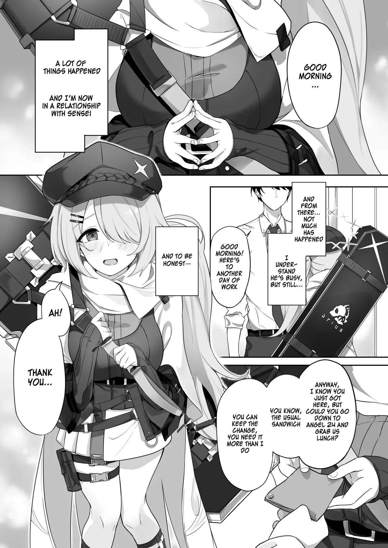 [Dusuya-san (Dusu)] Shoujo wa Sore Demo Monotarinai | She's still left wanting (Blue Archive) [English] [SDF] [Digital] - Page 2