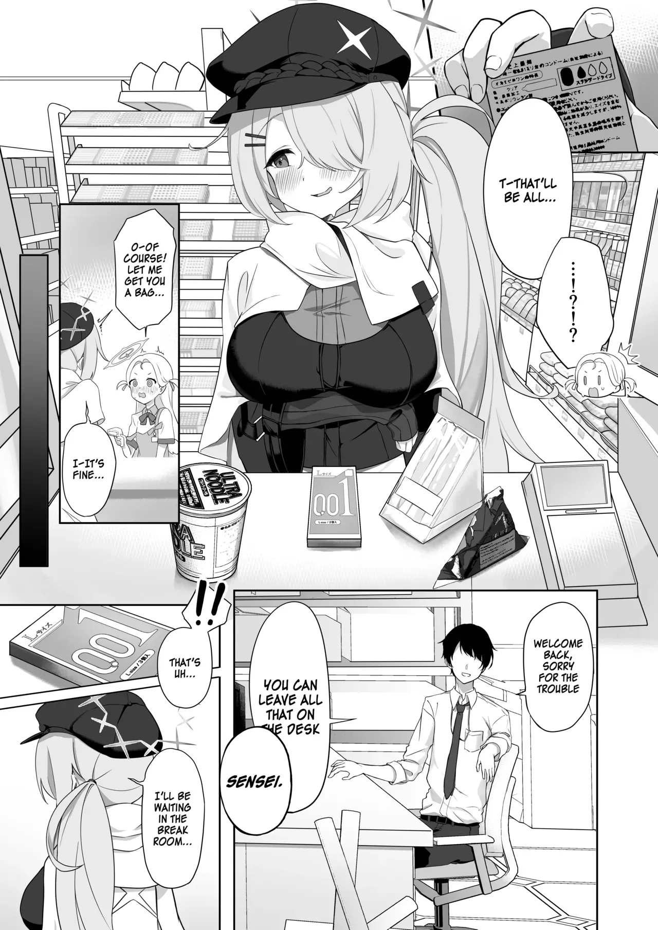 [Dusuya-san (Dusu)] Shoujo wa Sore Demo Monotarinai | She's still left wanting (Blue Archive) [English] [SDF] [Digital] - Page 4