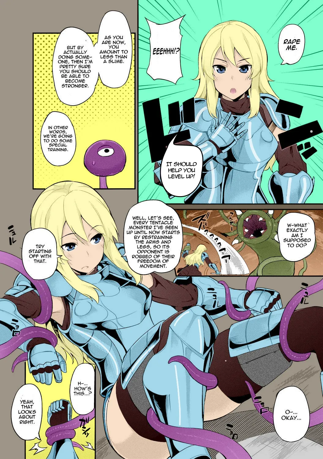Tentacles Training Full Color - Page 4