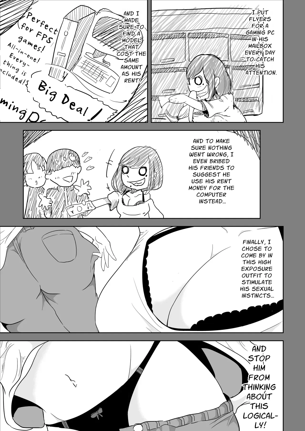 [Rabbit_Abyss] My Landlady Cares More About Dick Than Rent Part 1 [English] [Penguin Piper] - Page 8