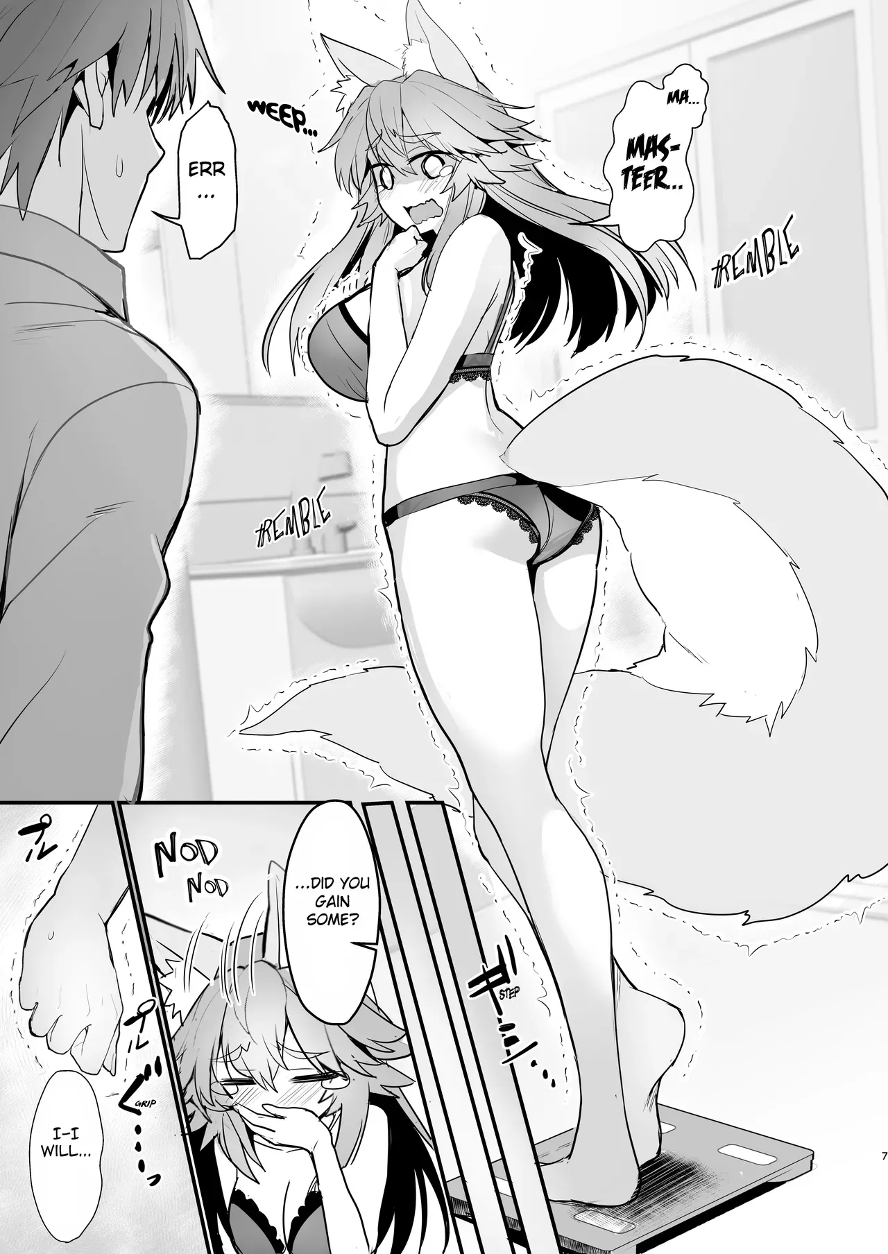 [Yamitsuki Honpo (Wise Speak)] Tamamo-san Taikei Iji Workout - Tamamo-san's Stay in Good Shape Workout (Fate/EXTRA CCC) [English] {Mant} [Digital] - Page 6