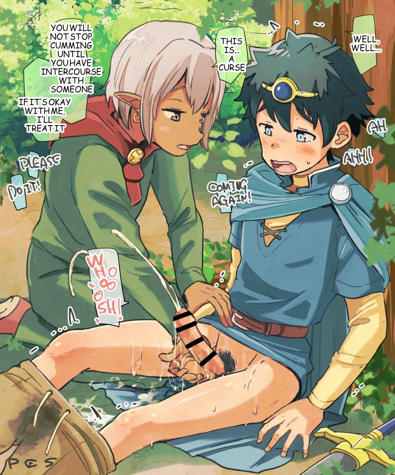 [Pes] Seieki ga Tomaranaku Natte Shimatta Yuusha-sama [Japanese, English] - Page 6