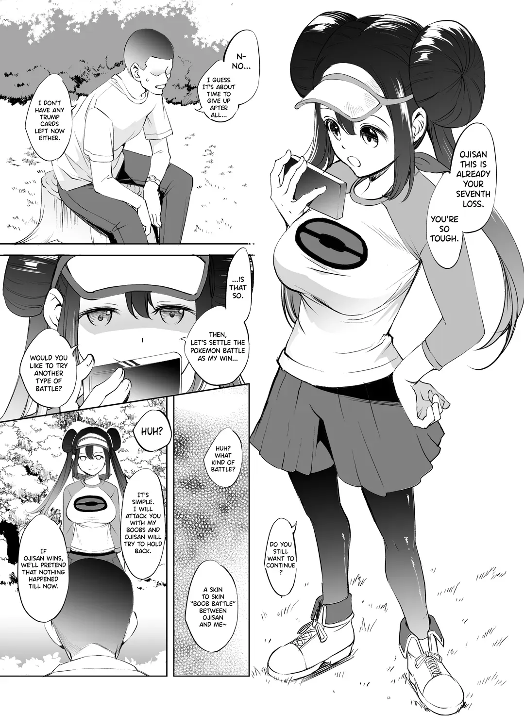 [Kawamura Tsukasa] Mei-chan Paizuri Manga (Pokémon Black 2 and White 2) [English] [CarlJPTL] - Page 1