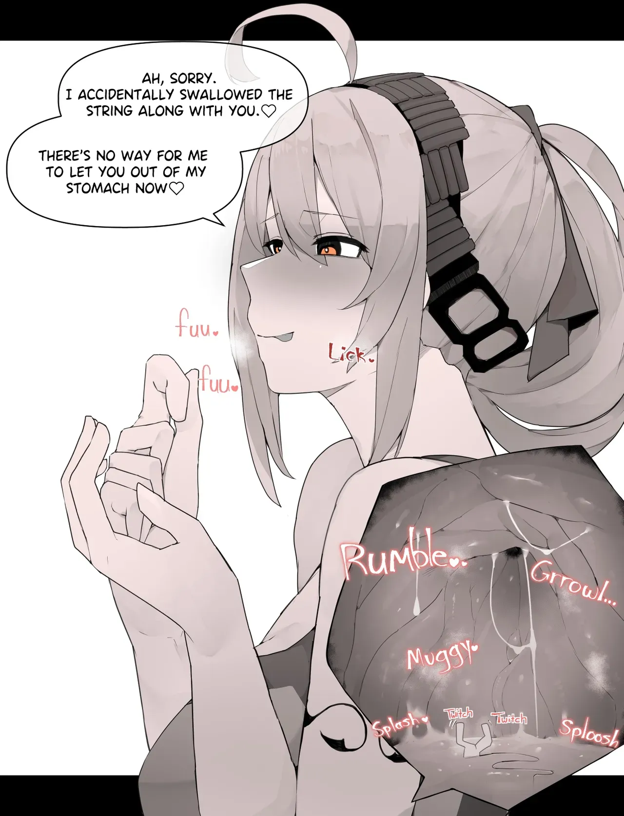 [Odoru London] Kouhai no Onaka ni Shimawareru Hanashi | A Story About Ending Up in a Junior's Stomach [English, Japanese] - Page 6