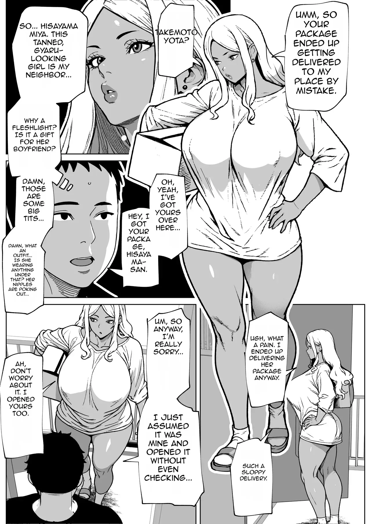 [BekoBeko] My Neighbor is a Futa Gyaru Gal! - Page 3