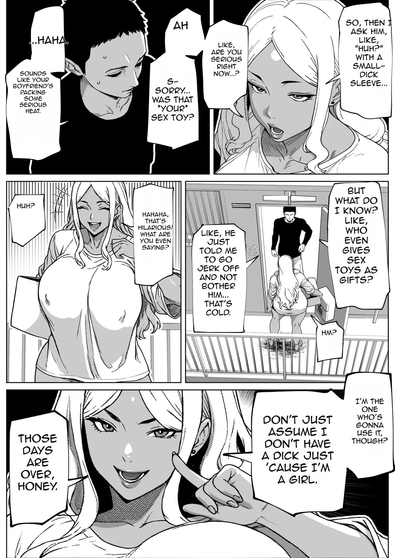 [BekoBeko] My Neighbor is a Futa Gyaru Gal! - Page 4