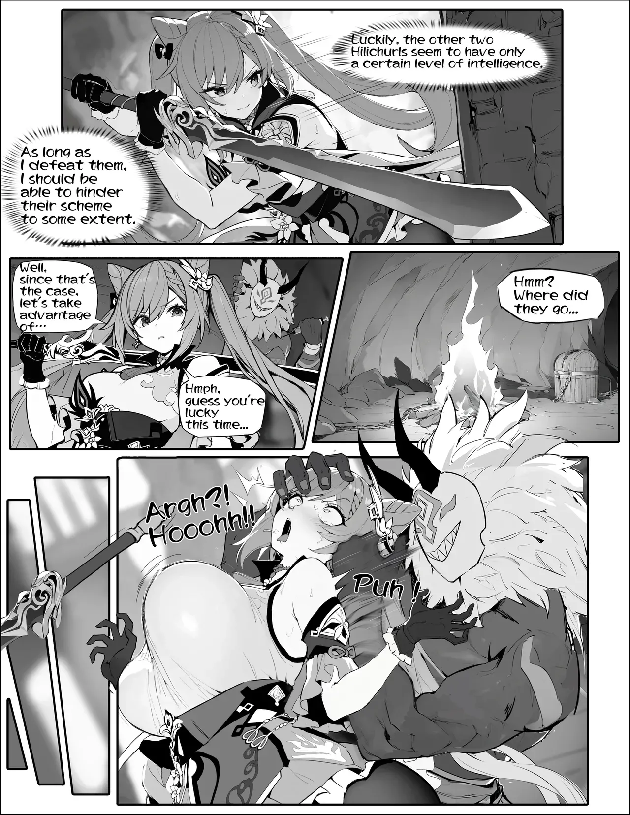 [Senie Shenxuan] Sennyuu Shippai! Haramase Senyouki ni Sareta Keqing | Infiltration Failed! Keqing become a Sex Slave! (Genshin Impact) [English] - Page 2