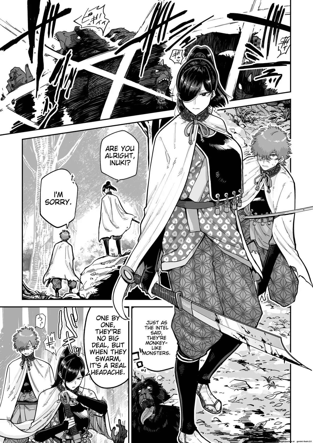 [MAFIC (Choukutetsushitsugan)] Saruyome Kyousei Iruikonintan [Digital] [English] - Page 2