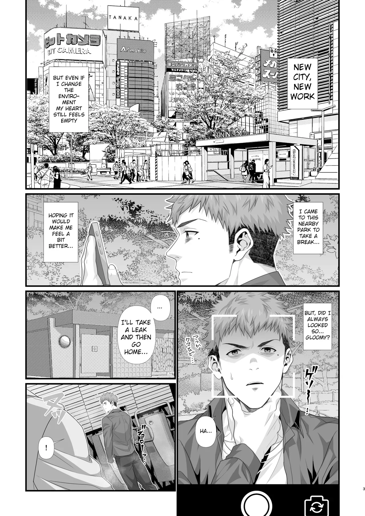 [Hihumi] Fanbox November - A Heartbroken Straight Male's Descent into Pleasure - Page 2