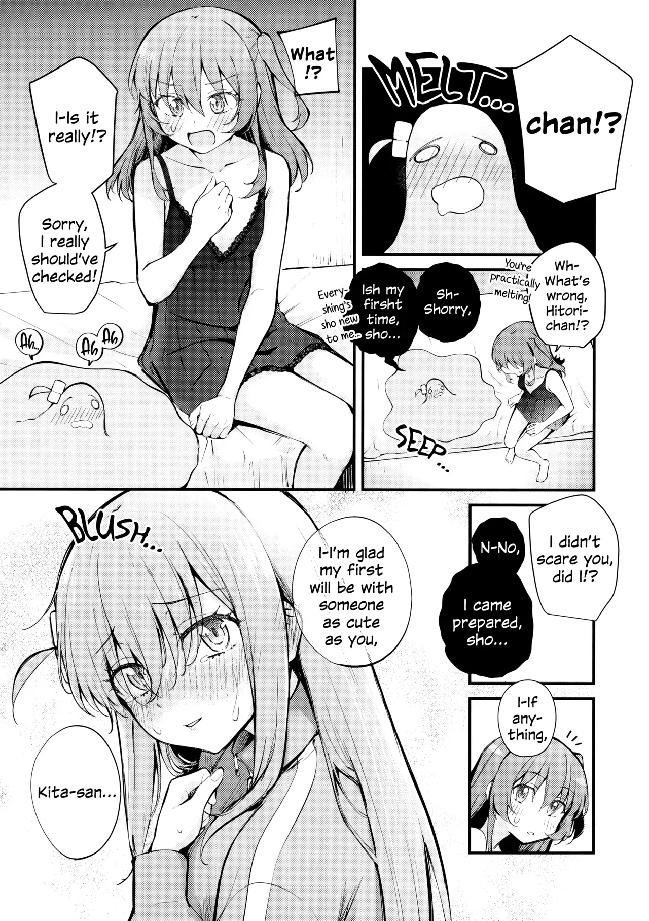 (Kessoku Rock! 10) [Kitaku Jikan (Kitaku)] Meguriai Tokyo ~Les Fuuzoku e Iku.~ | Tokyo Encounter: Visiting a Lesbian Brothel (Bocchi the Rock!) [English] - Page 10
