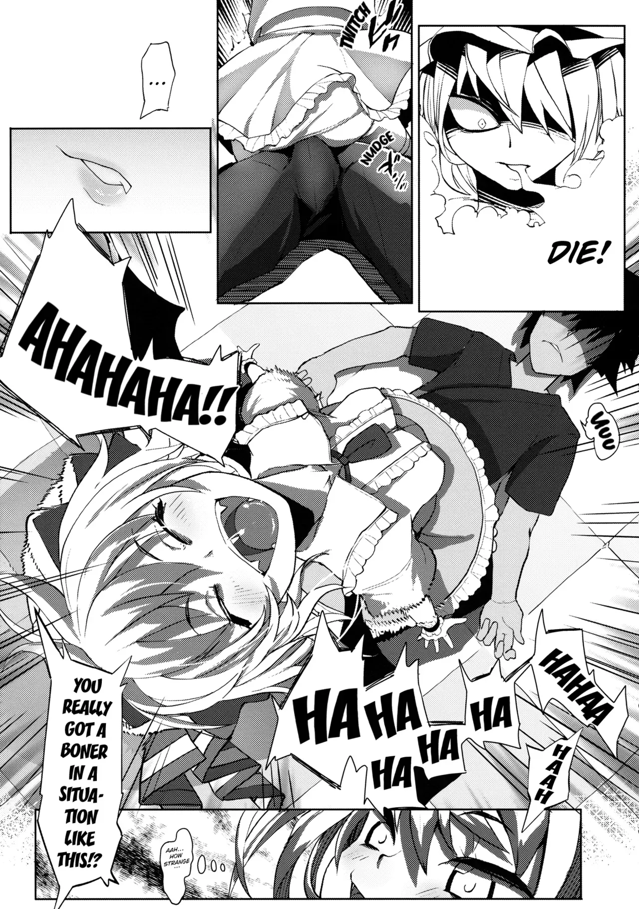 (Reitaisai 10) [Senkou Campanella (Haruhina Murasaki)] Gensoukyou Kouryaku Sakusen - Sakuya, Remilia, Flandre Hen (Touhou Project) [English] [Kuraudo] - Page 6