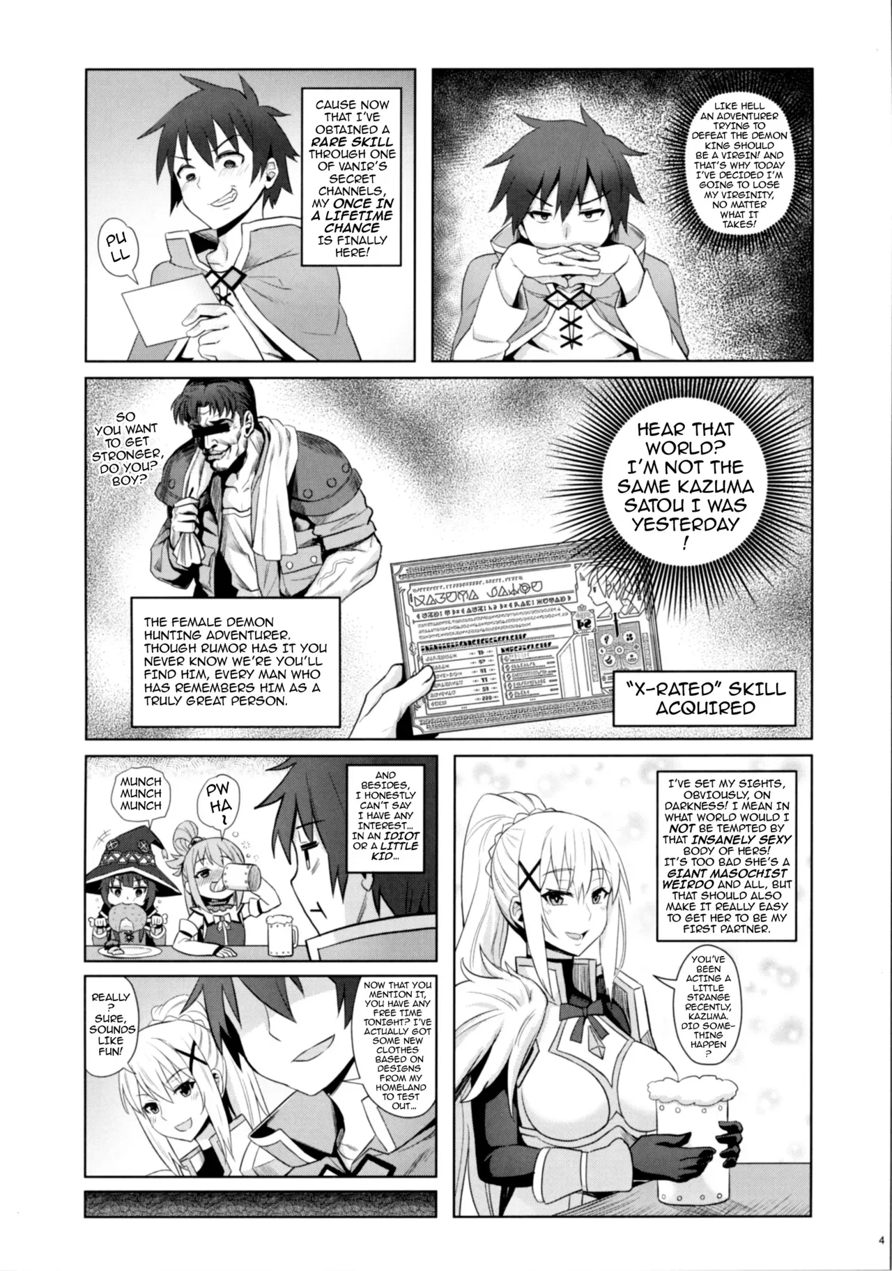 (C92) [COMEX (Zhen Lu)] Kono Daraku Shita Onna Kishi ni Syukufuku o! | God’s Blessings on This Corrupted Female Knight! (Kono Subarashii Sekai ni Syukufuku o!) [English] {darknight} [Decensored] - Page 6