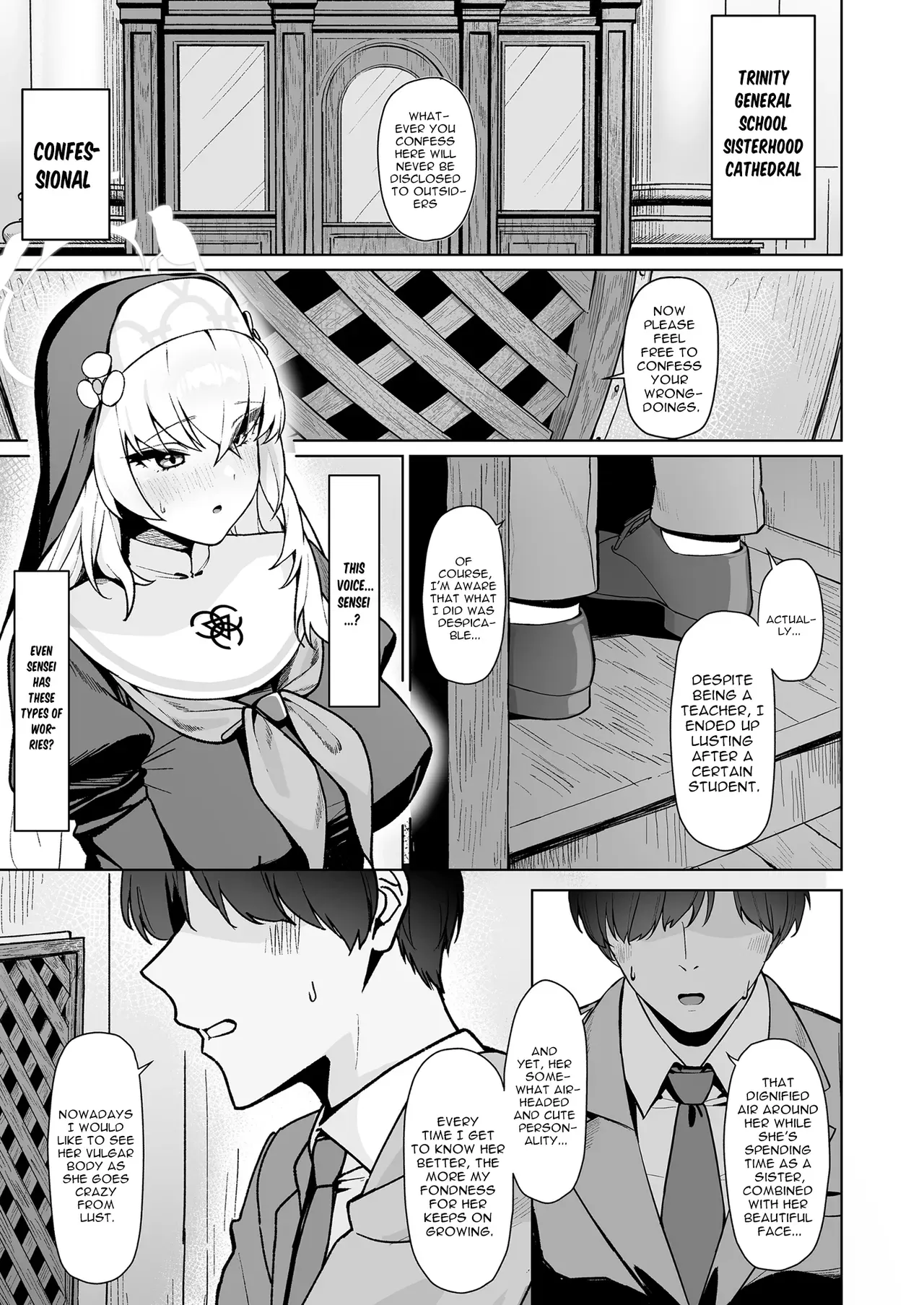 [Banana Pack (Kashou)] Ichijiku no Ha wa Ochite | A Fig Fallen To Immorality (Blue Archive) [English] [HORONYOI] [Decensored] [Digital] - Page 3