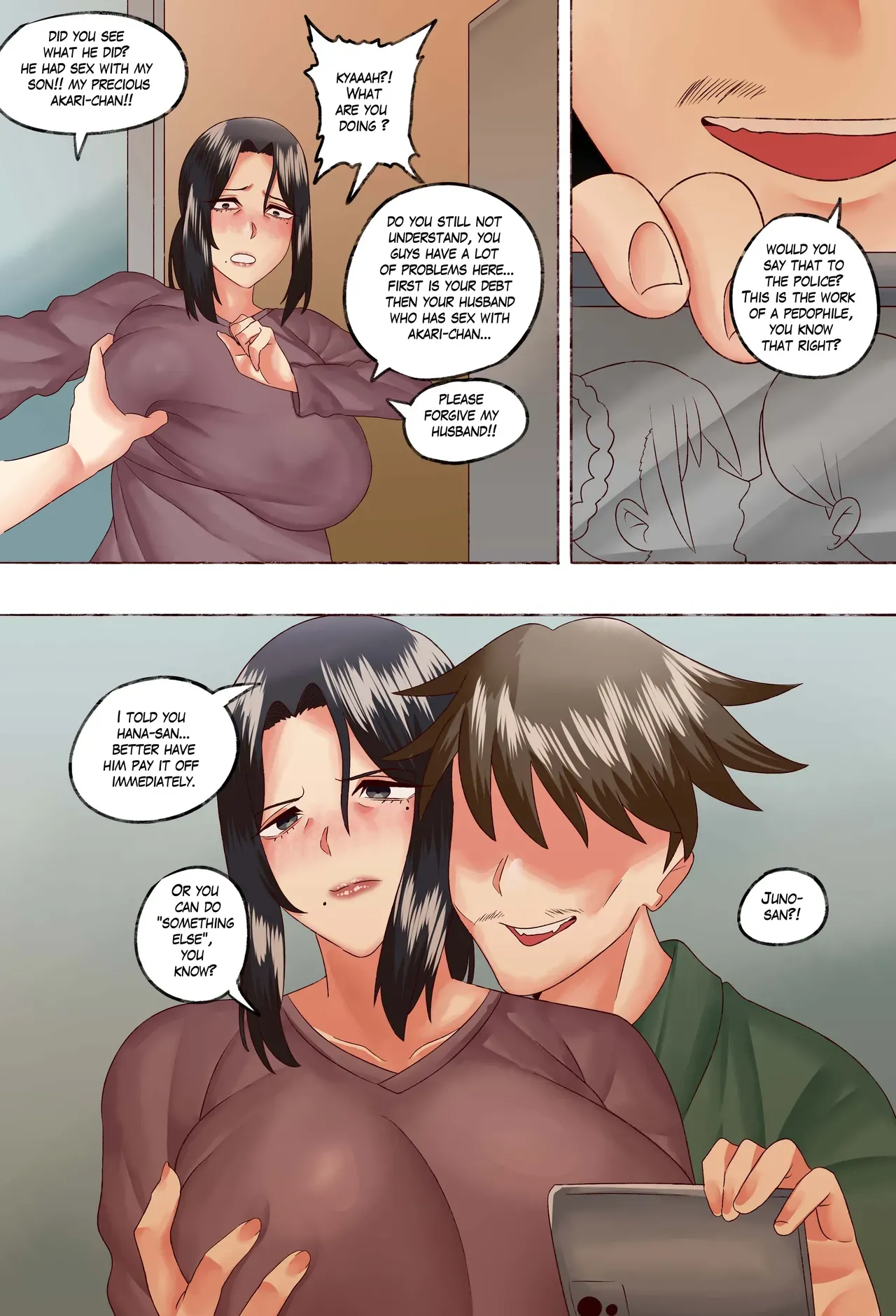 [Neko Plus] Sinful Mother Tsumaki Hana 1 - Page 7