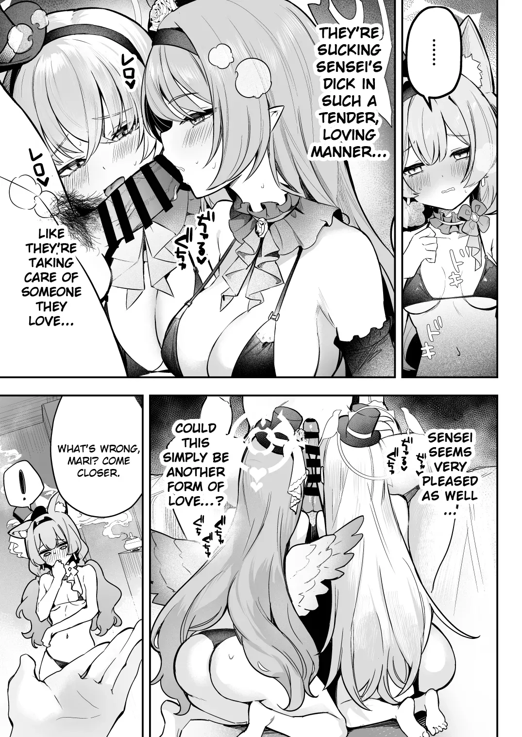 [N7747, MASKDO (Isegawa Yasutaka, Masco)] Dokidoki Idol Lesson (Blue Archive) [English] [Literally Starving] [Digital] - Page 4
