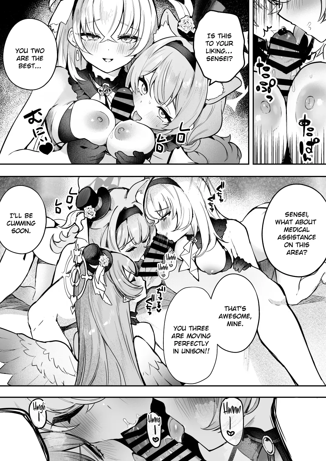 [N7747, MASKDO (Isegawa Yasutaka, Masco)] Dokidoki Idol Lesson (Blue Archive) [English] [Literally Starving] [Digital] - Page 6