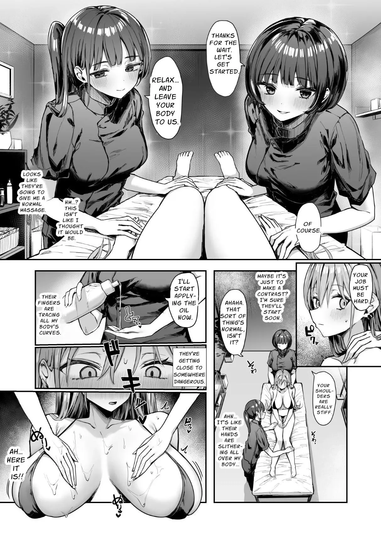 [Pirio Destruction (pn)] Nana no Oil Massage Chikubi Kaihatsu Kikou | Nana's Oil Massage Nipple Development Record [English] [APA] - Page 6