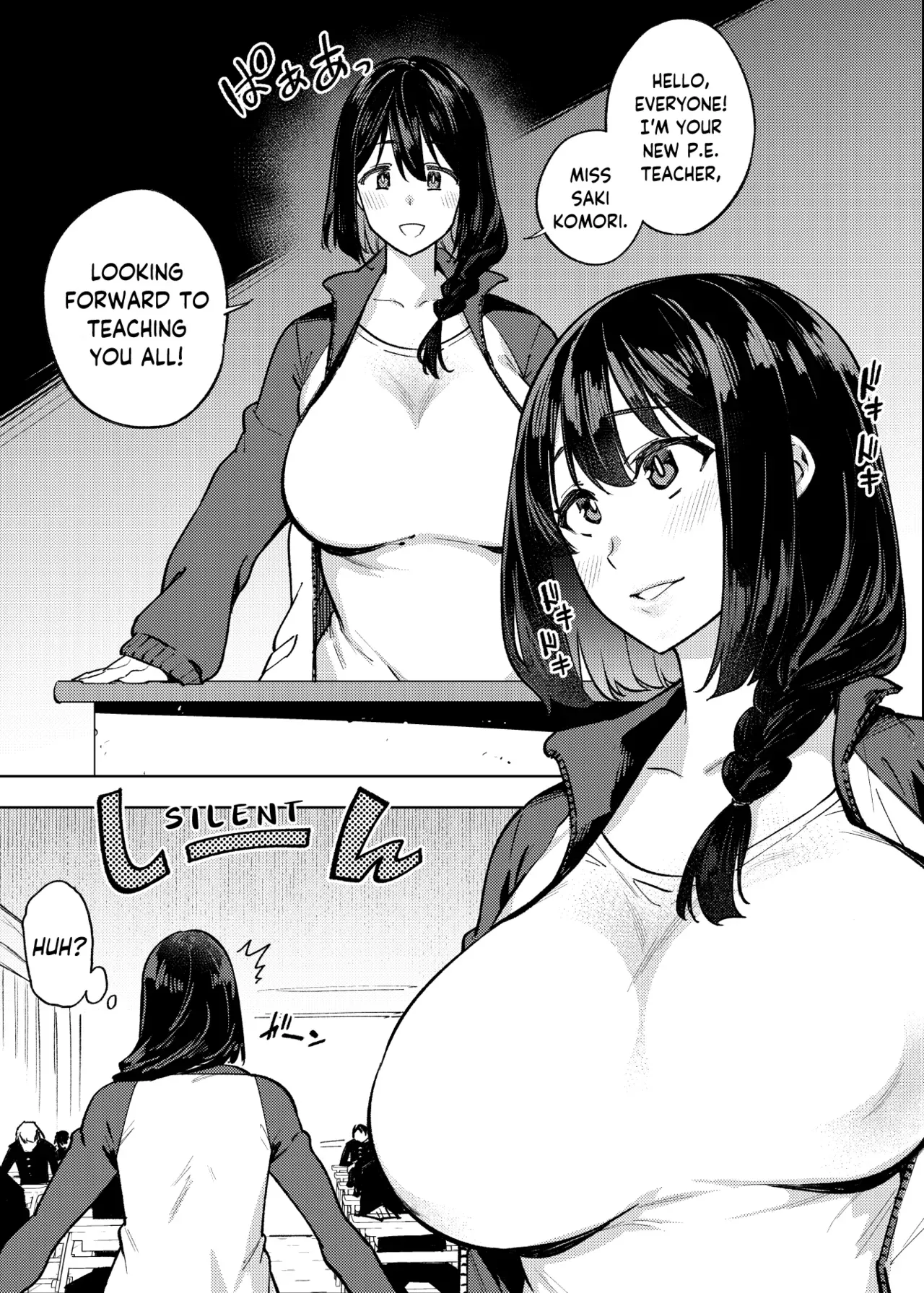 [Yukikagerou (Magura Ene, KANZUME)] Komori-sensei wa Komoranai | Komori-sensei Comes Out of Her Shell [English] [skibidibenki] [Digital] - Page 4