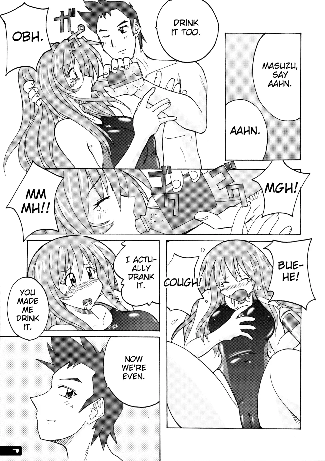 [Nyanko Batake (Murasaki Nyaa)] Pitapita Kyouei Mizugi - for Competition swimsuit fetist & high cut bottoms fleaks 1-3 Soushuuhen [English] [MrBubbles] [Incomplete] - Page 6