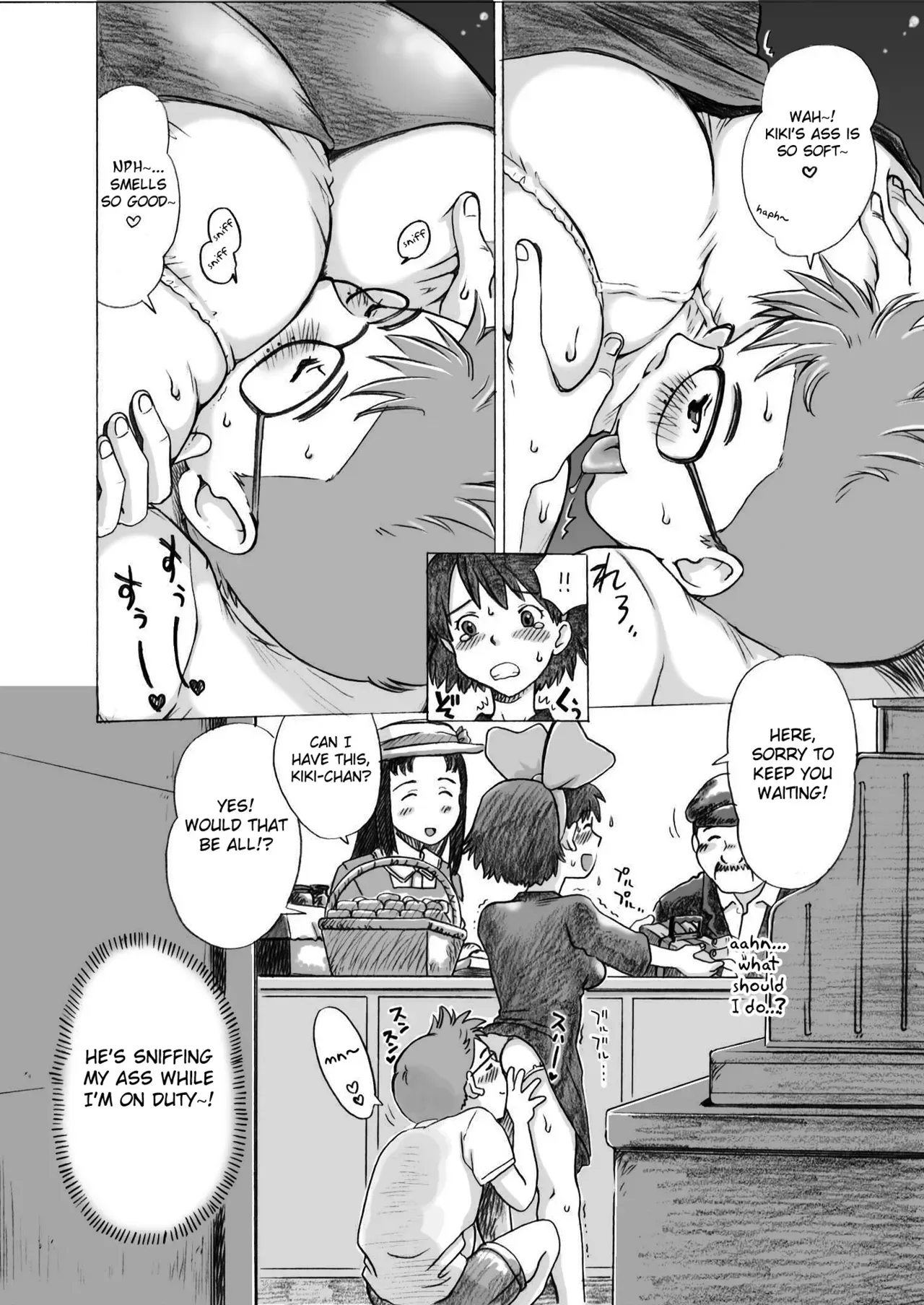[Kuragakuya (Souko Souji)] Ghib-Love 01 ~ Majo musume no miseban ~ (Kiki' s Delivery Service) [English] [Fated Circle] - Page 9