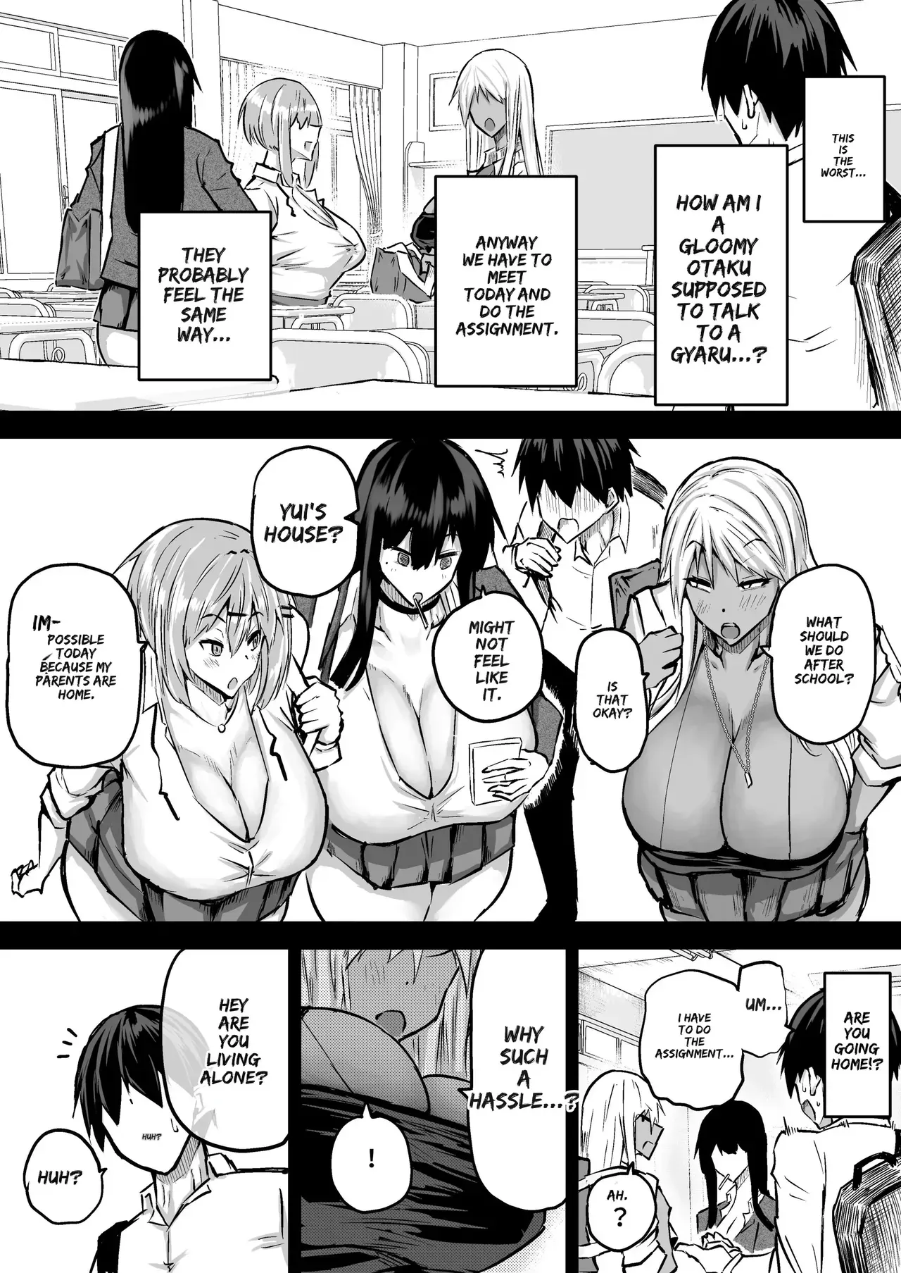 Chae - "A big-boobed gyaru who squeezes money out of you. [AI Translated, Rough Translation] - Page 4