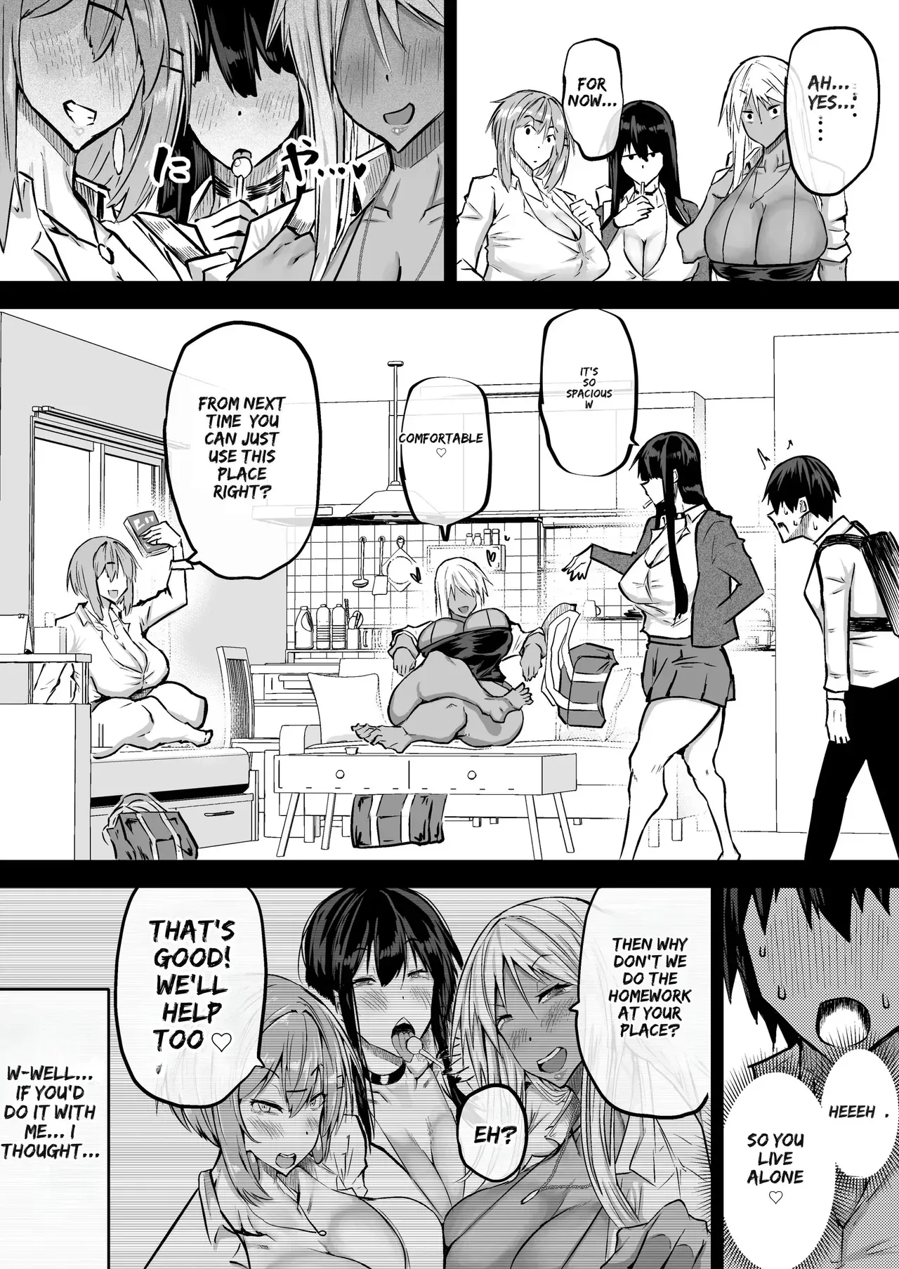 Chae - "A big-boobed gyaru who squeezes money out of you. [AI Translated, Rough Translation] - Page 5