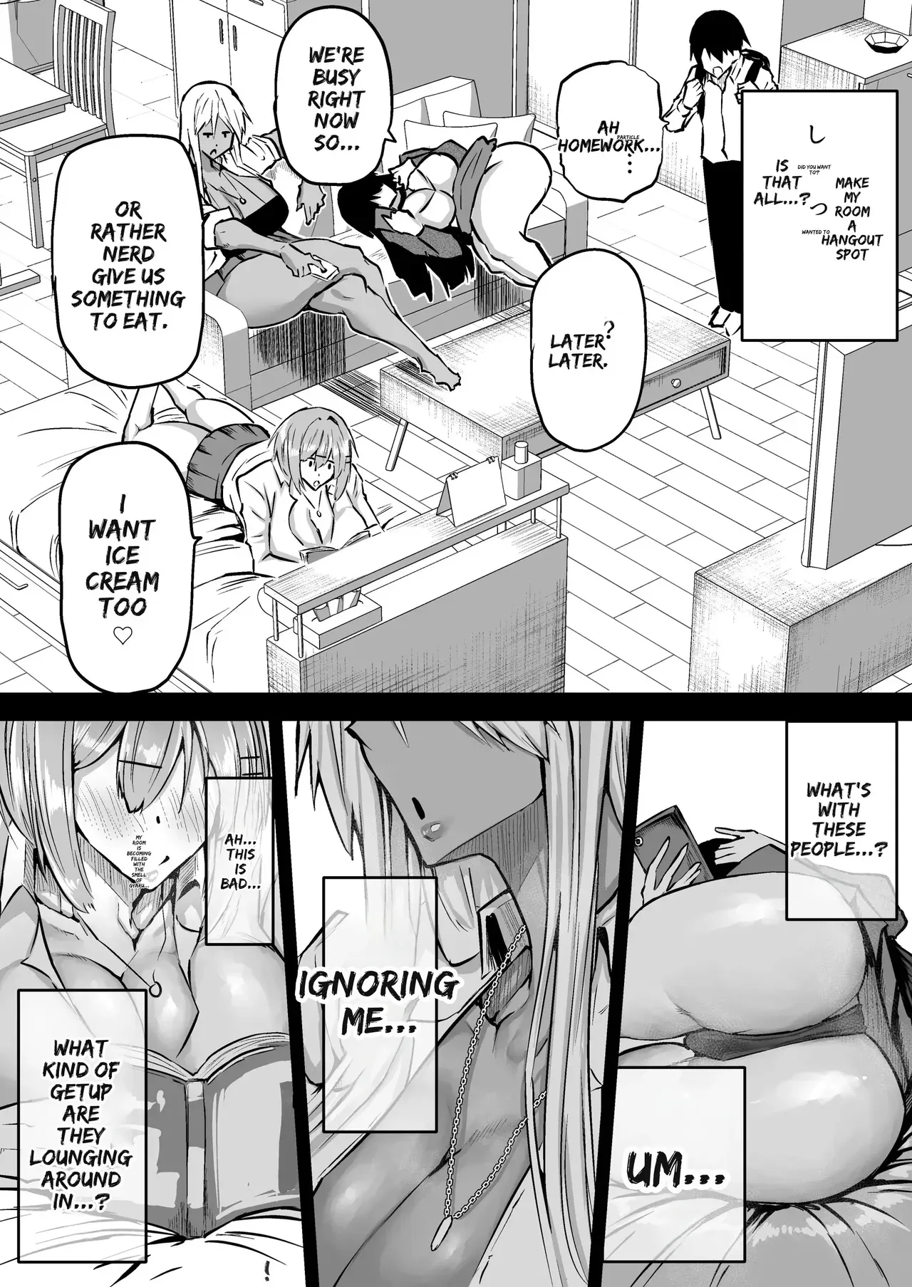 Chae - "A big-boobed gyaru who squeezes money out of you. [AI Translated, Rough Translation] - Page 6