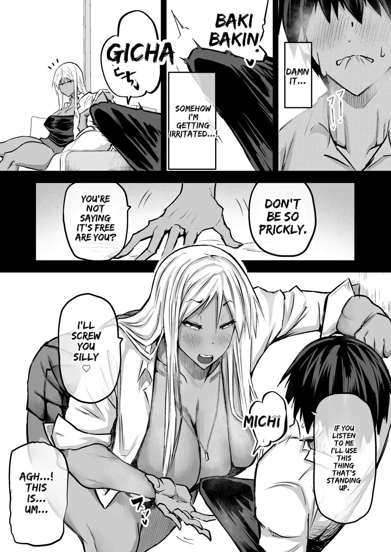 Chae - "A big-boobed gyaru who squeezes money out of you. [AI Translated, Rough Translation] - Page 7