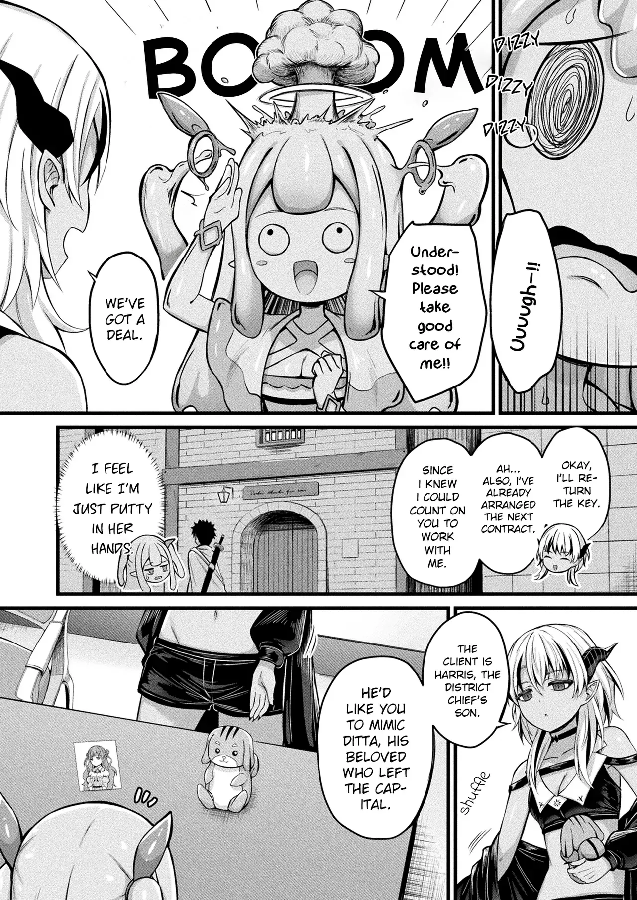 [Naitou Kirara] Slime Musume Meruru no Ecchi na Oshigoto Ch. 2 | Slime Girl Meruru's Sexy Job - Episode 2 (COMIC Unreal 2025-06 Vol. 115) [English] [Digital] - Page 4