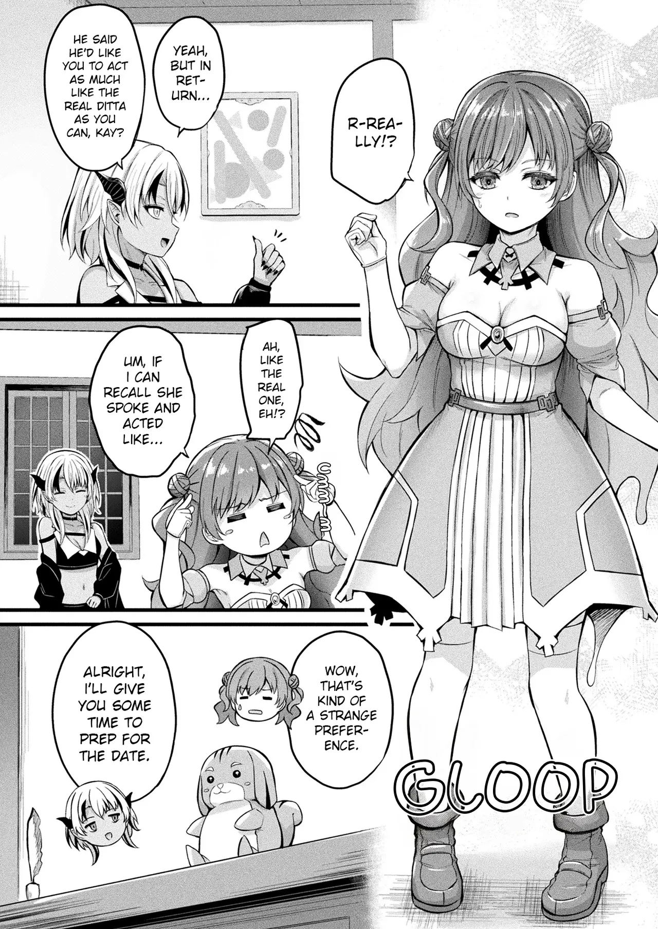 [Naitou Kirara] Slime Musume Meruru no Ecchi na Oshigoto Ch. 2 | Slime Girl Meruru's Sexy Job - Episode 2 (COMIC Unreal 2025-06 Vol. 115) [English] [Digital] - Page 6