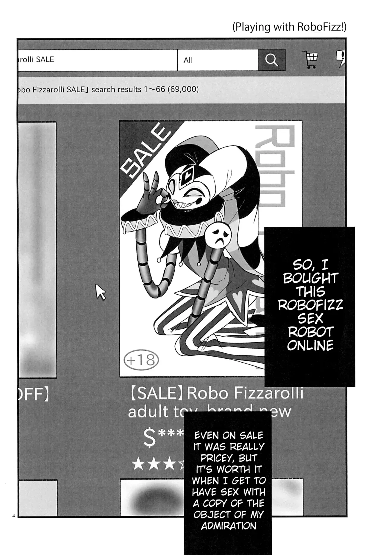 (SUPERTOONMIX2023 Natsu) [Ropobine (Kyou)] RoboFizz to Asobo  | Playing with RoboFizz (Helluva Boss) [English] - Page 3