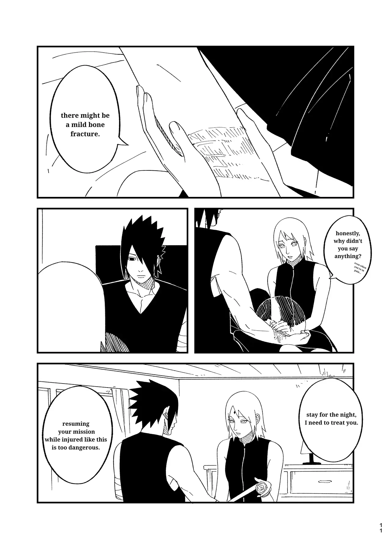 (SUPER COMIC CITY 31) [OOO (Nyan)] I Will Love You. (Naruto) [English] - Page 10