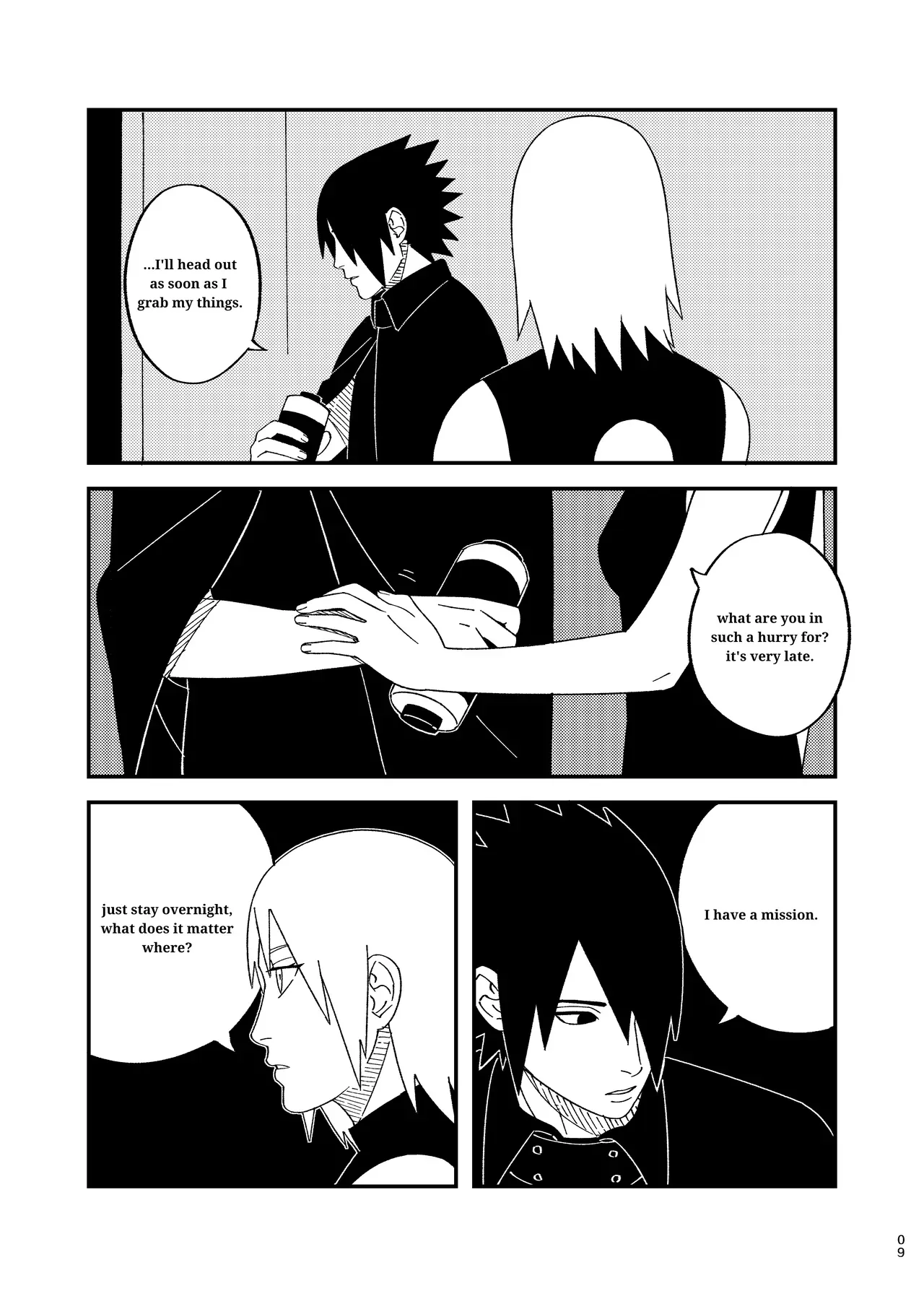 (SUPER COMIC CITY 31) [OOO (Nyan)] I Will Love You. (Naruto) [English] - Page 8