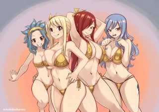 [Joshdinobarney] Gold Week (Fairy Tail) [English] [Uncensored] cover