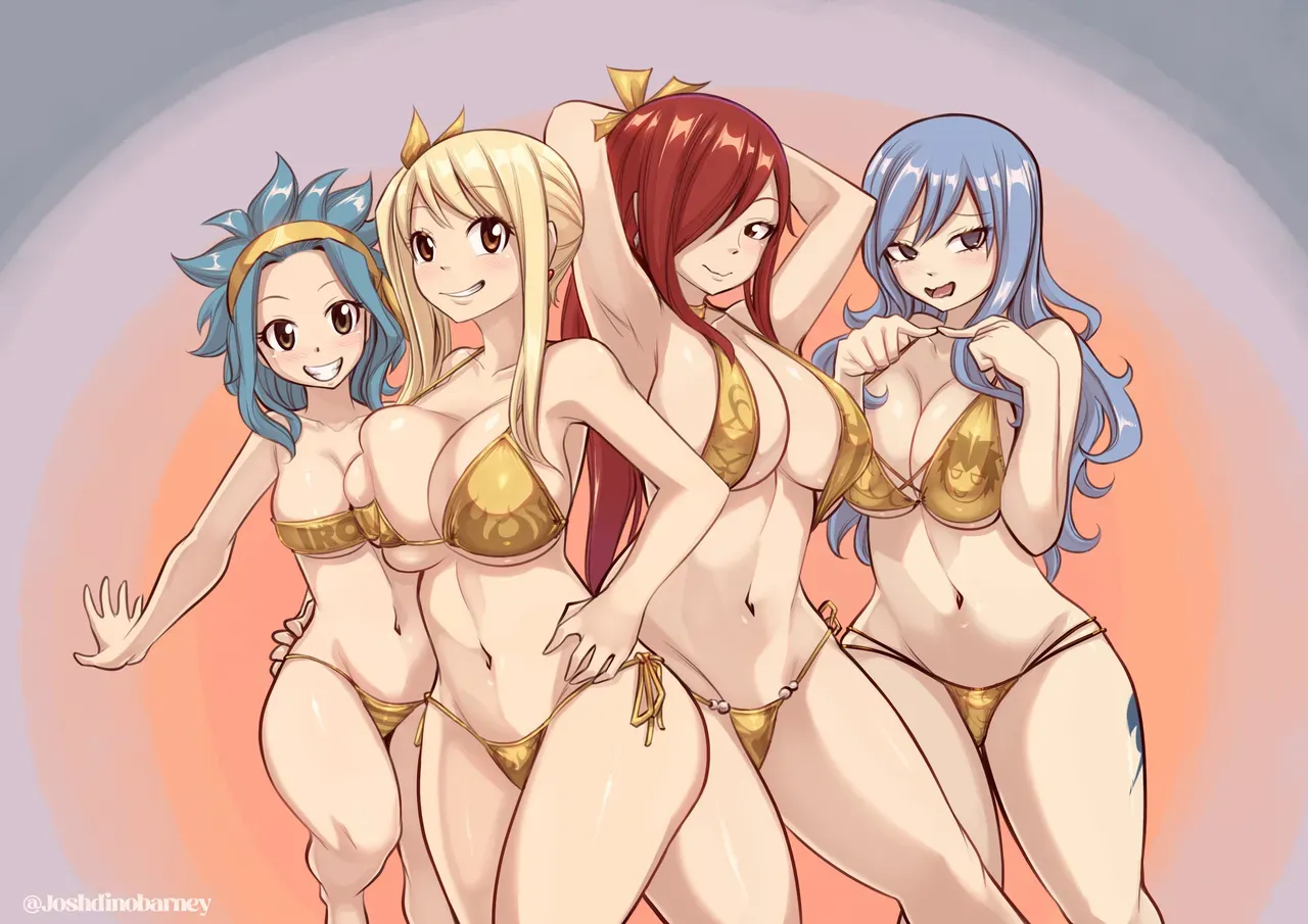 [Joshdinobarney] Gold Week (Fairy Tail) [English] [Uncensored] - Page 1