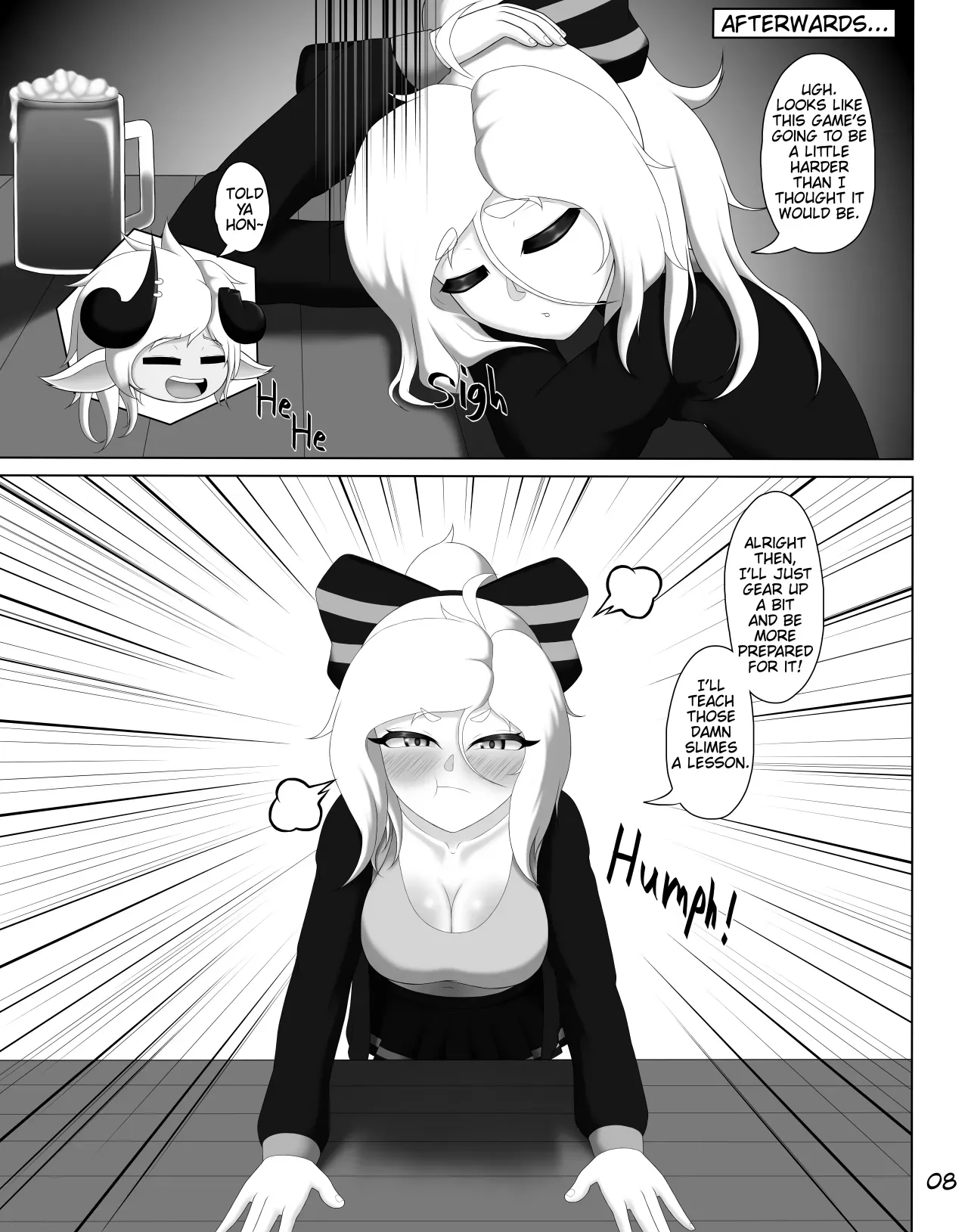[Hoonter] Fumiko's Lewd Encounters in an Erotic RPG VR Game!!! [English] - Page 10