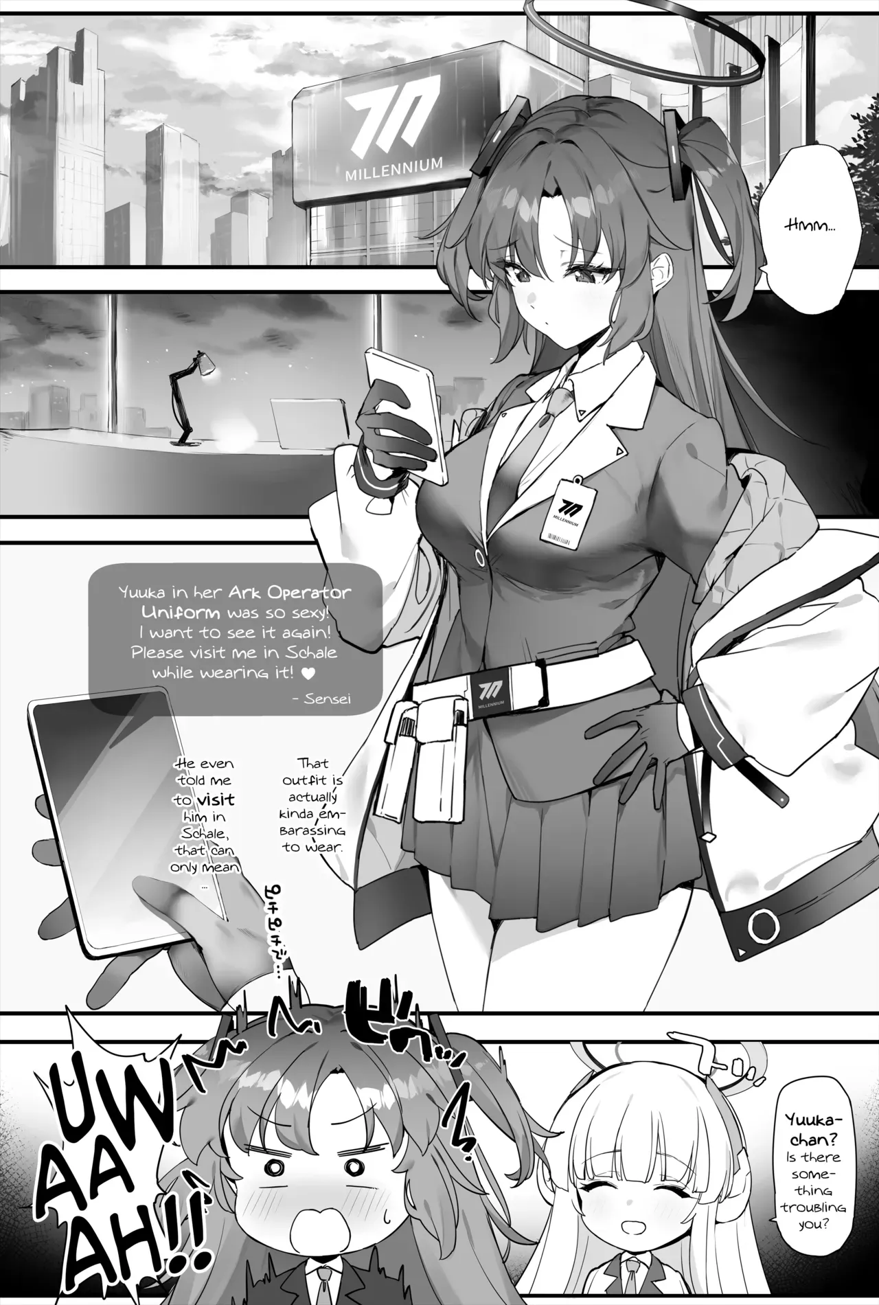 [remora field (remora)] Yuuka-chan to Ichaicha Suru Hon | A book of getting lovey-dovey with Yuuka-Chan (Blue Archive) [English] [DeppoTL] [Digital] - Page 2