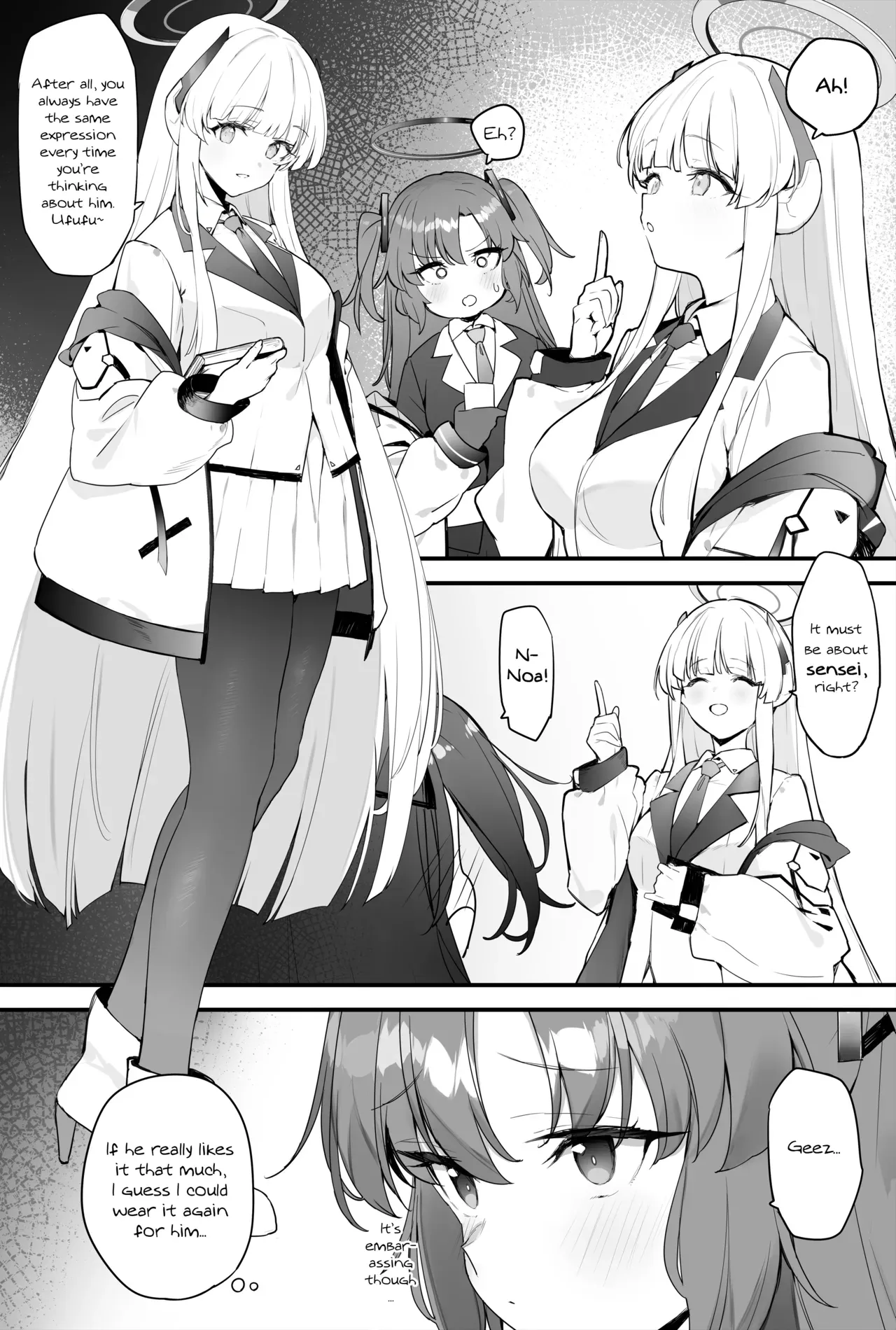 [remora field (remora)] Yuuka-chan to Ichaicha Suru Hon | A book of getting lovey-dovey with Yuuka-Chan (Blue Archive) [English] [DeppoTL] [Digital] - Page 3