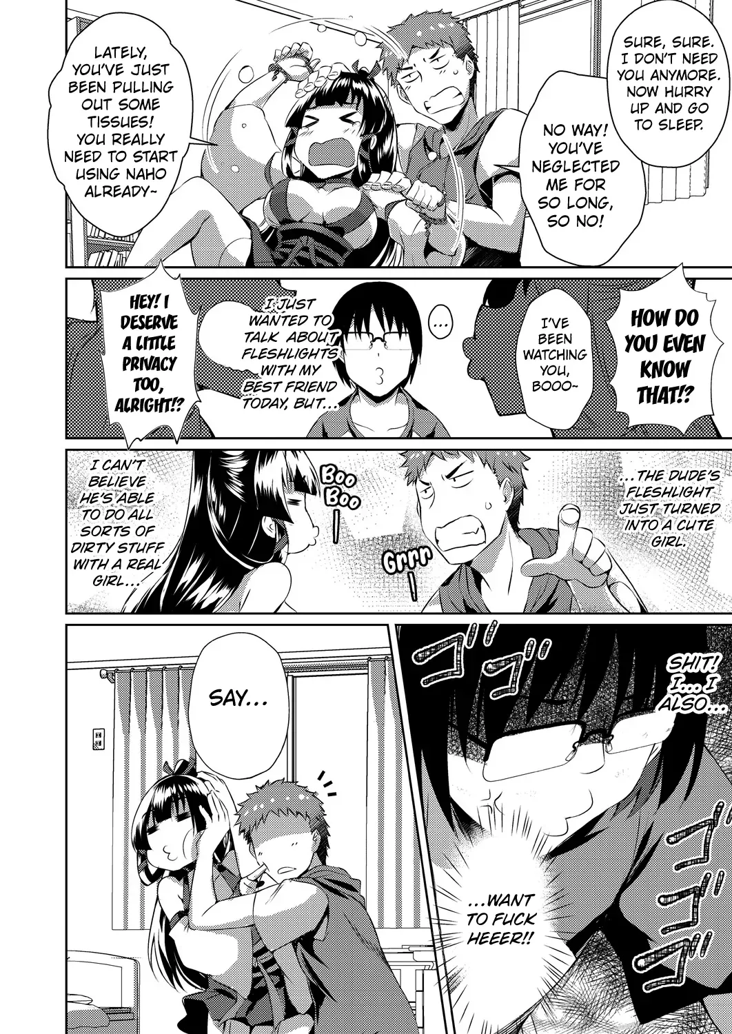 [Nekoi Hikaru] Semen wo sosogarete | Poured With Love (Haitoku Mousou) [English] [Kuraudo] [Digital] - Page 6