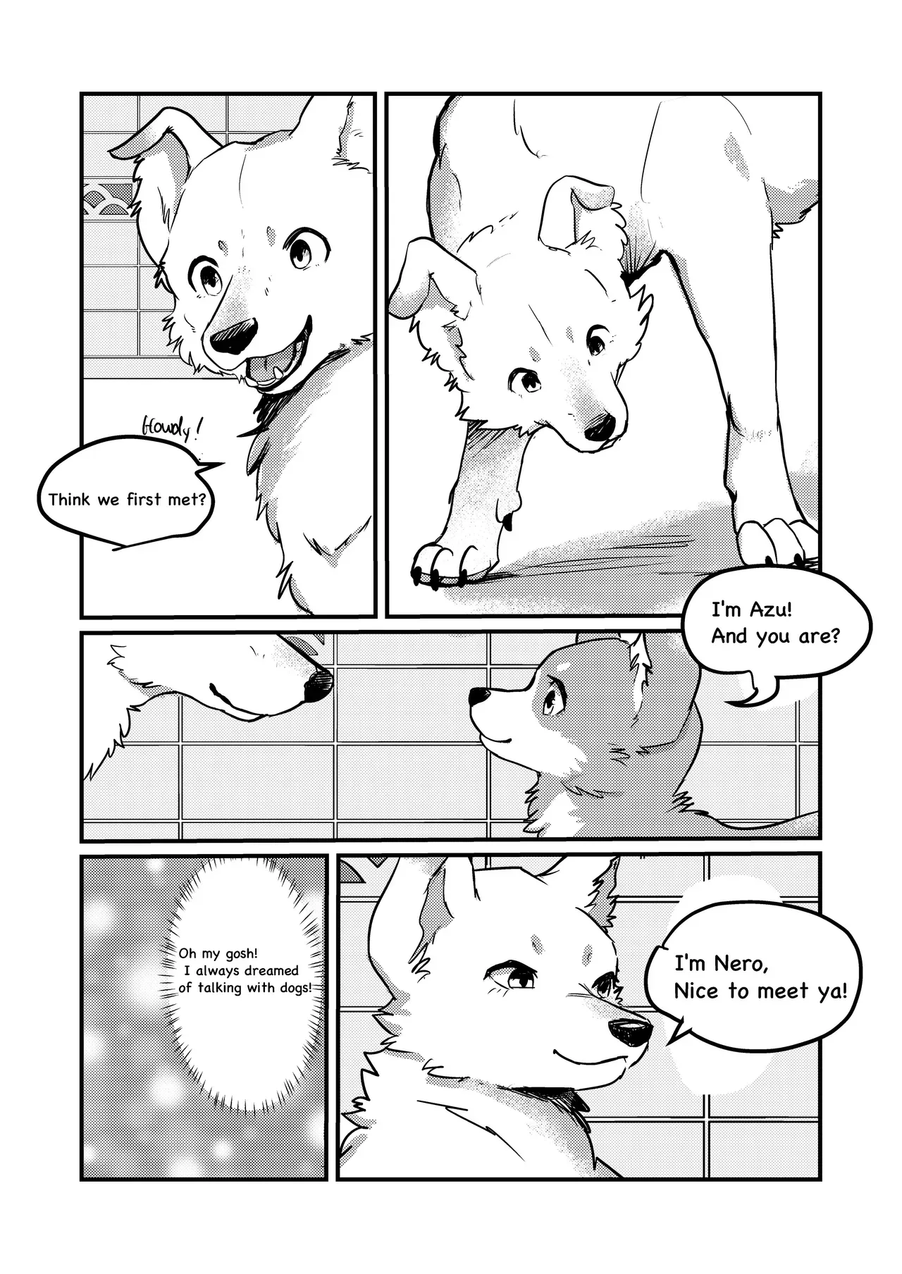 [Kon Juuichibai (Momou)] I've Turned Into a Dog, So I Play With Dogs, Right? [English] [Digital] - Page 5