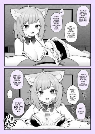 Nagase Tooru] Doing things with a cat eared girl that my girlfriend won’t do. (Nekomata Okayu) [DeppoTL] cover