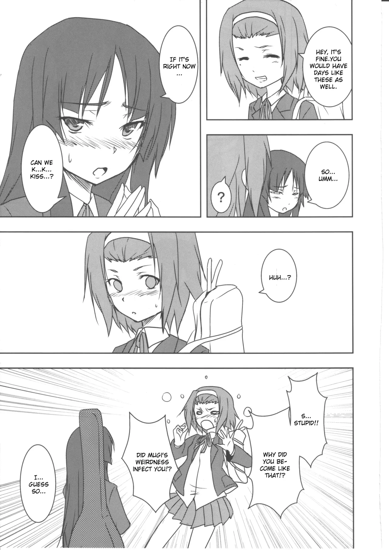 (C79) [Stratosphere (Urutsu Sahari)] Kisu suru!! (K-ON!) [English] - Page 10