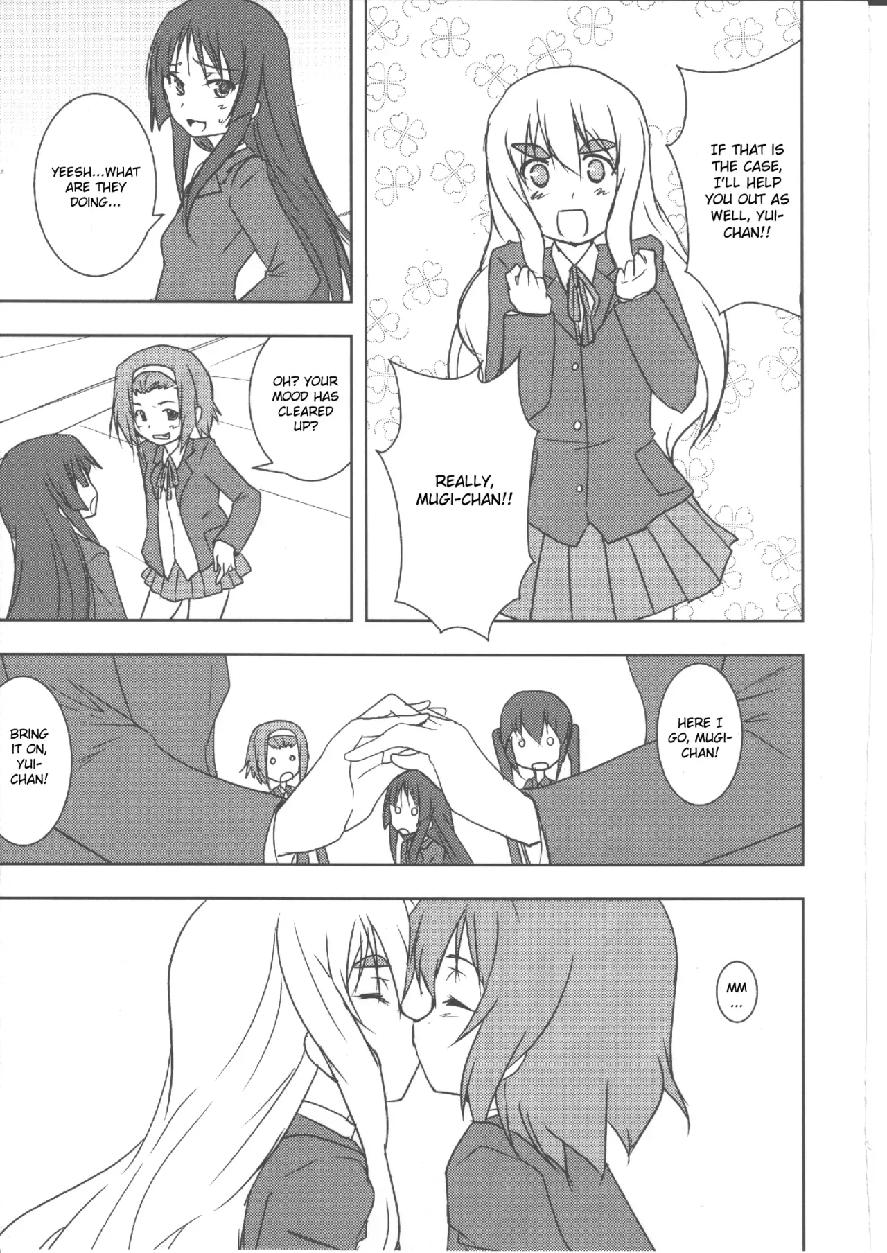 (C79) [Stratosphere (Urutsu Sahari)] Kisu suru!! (K-ON!) [English] - Page 6